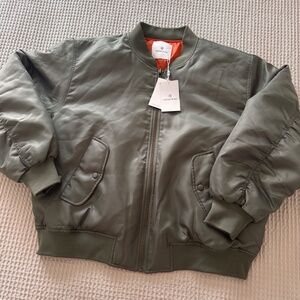 Anine Bing - Leon Bomber Jacket Military Green - size L